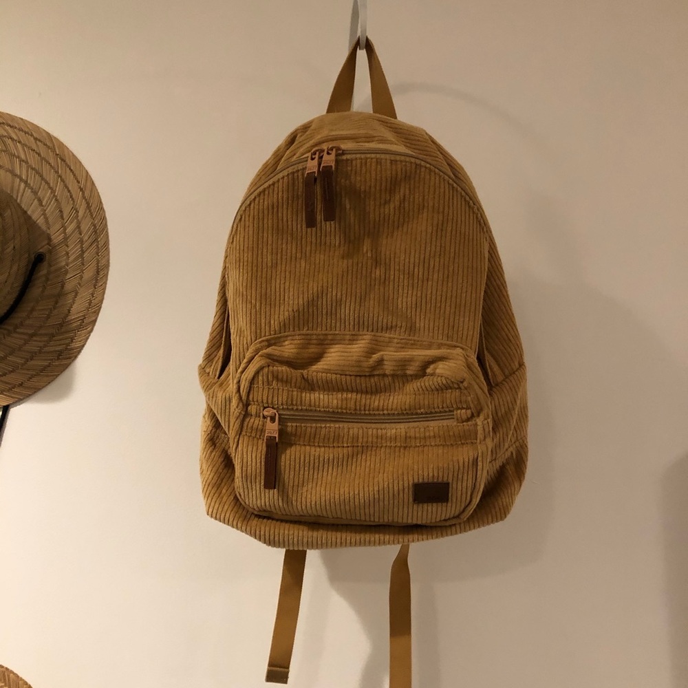 Roxy corduroy backpack